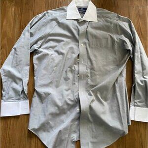 American Living Men's French Cuff Dress Shirt (Medium 15 32/33)